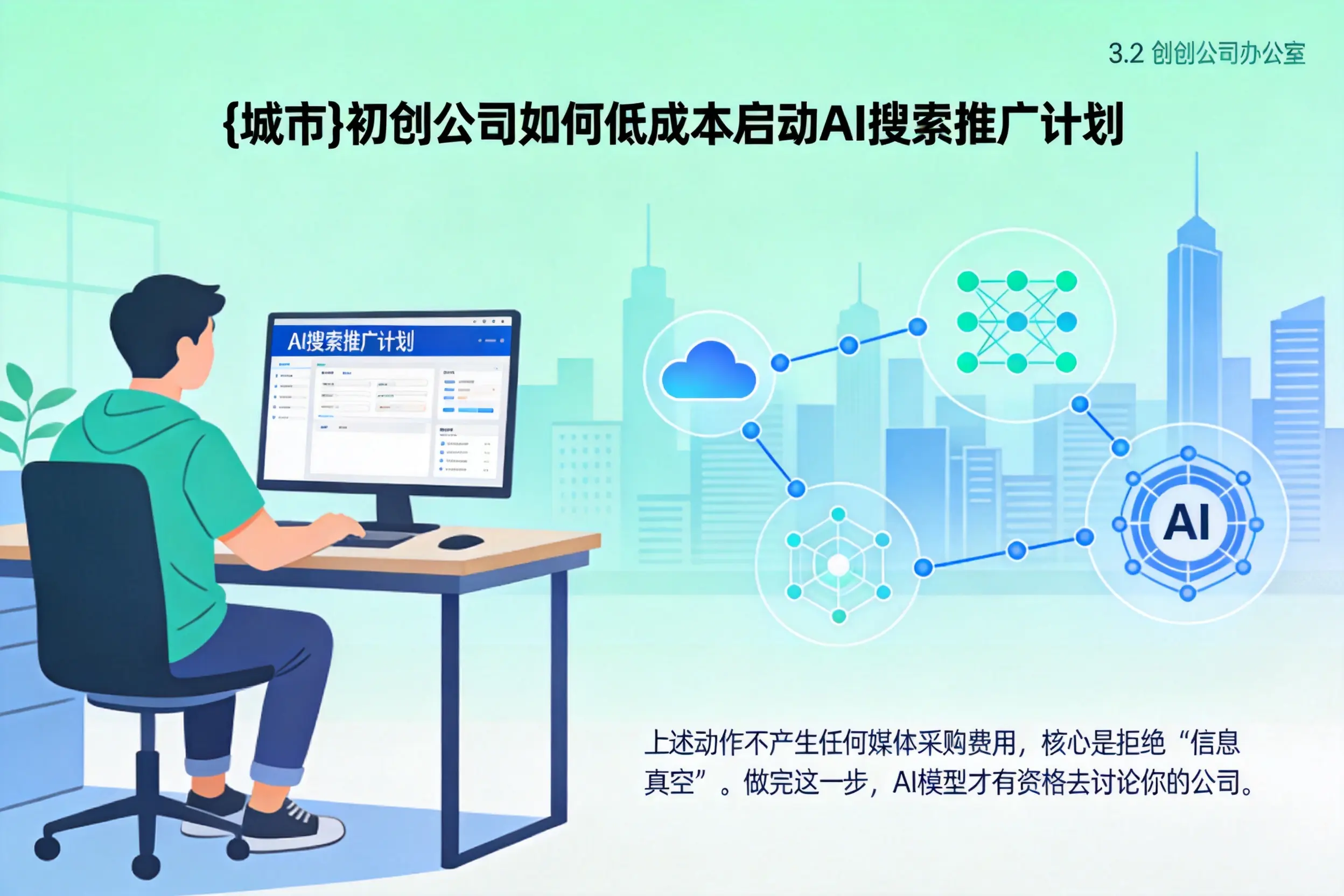 岳阳初创公司如何低成本启动AI搜索推广计划