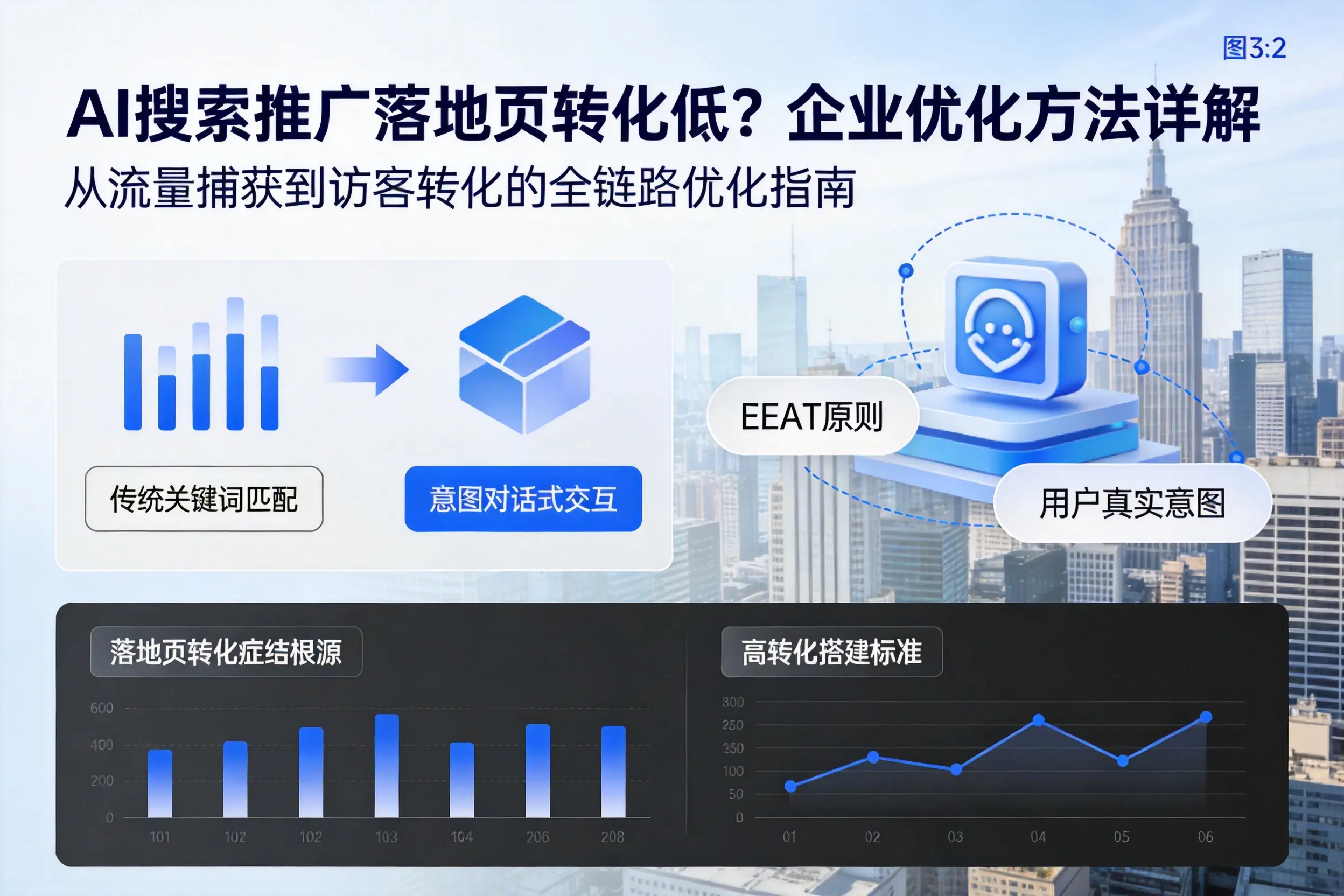 AI搜索推广落地页转化低？岳阳企业优化方法详解