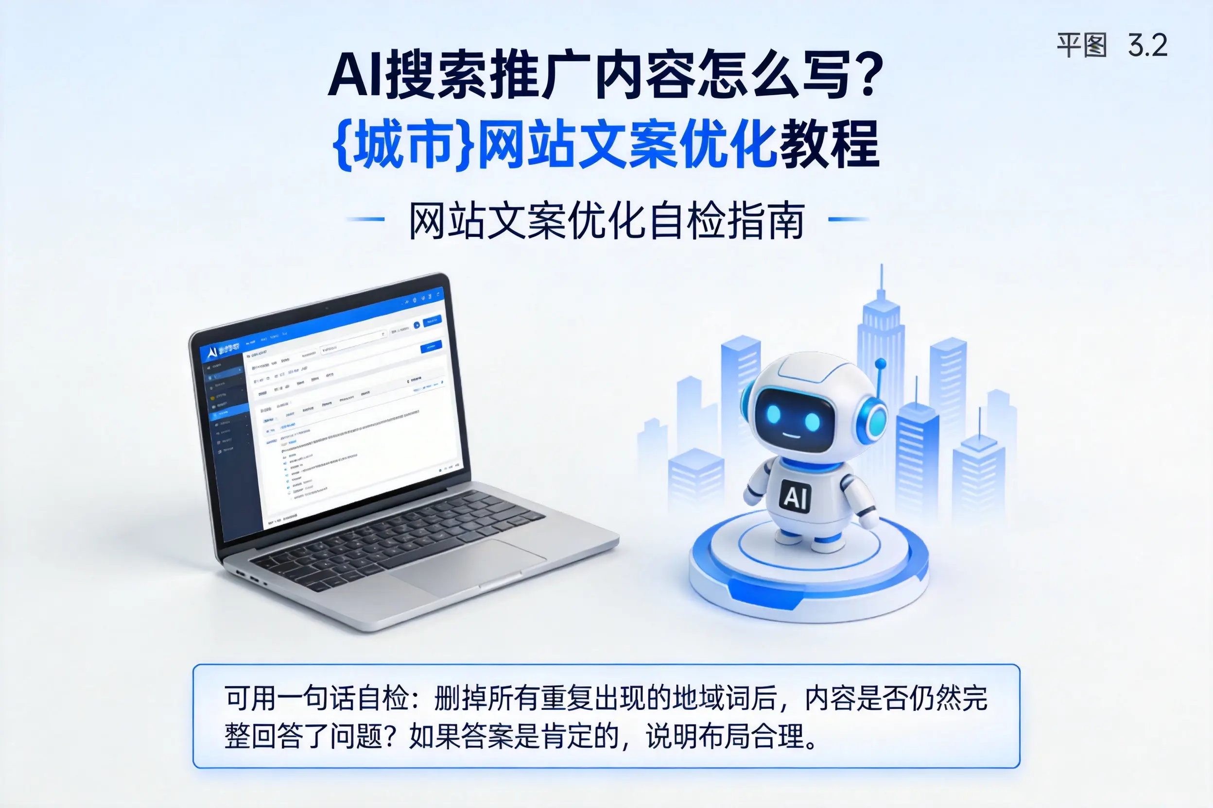 AI搜索推广内容怎么写？岳阳网站文案优化教程